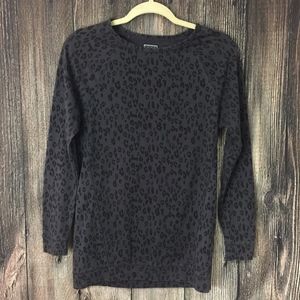 🌸 Womens EMPPRE Long Shirt XS Leopard Z2